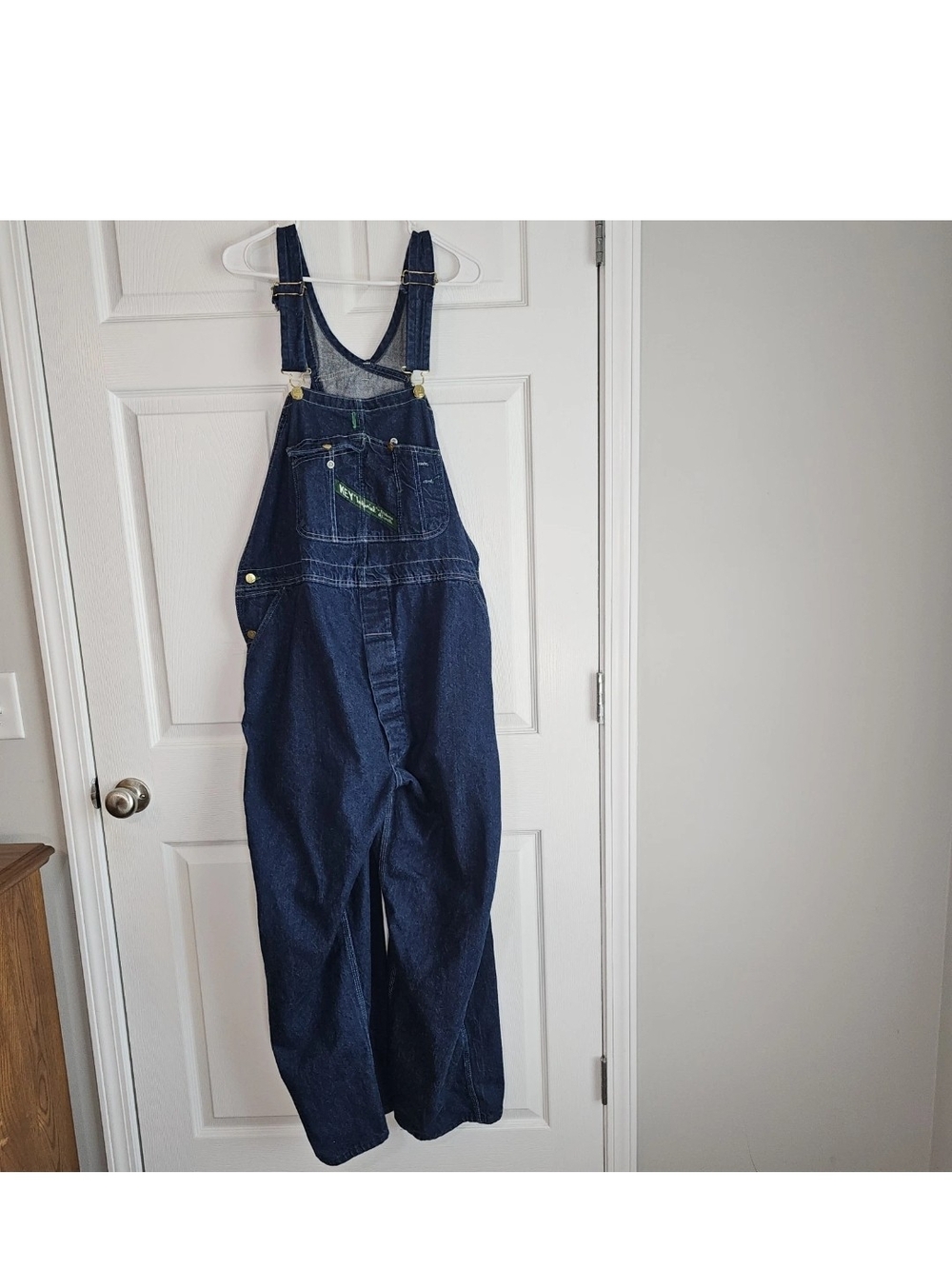 Key Imperial Aristocrat Denim Overalls Mens Blue Bib Overalls 40x29 Utility Chic